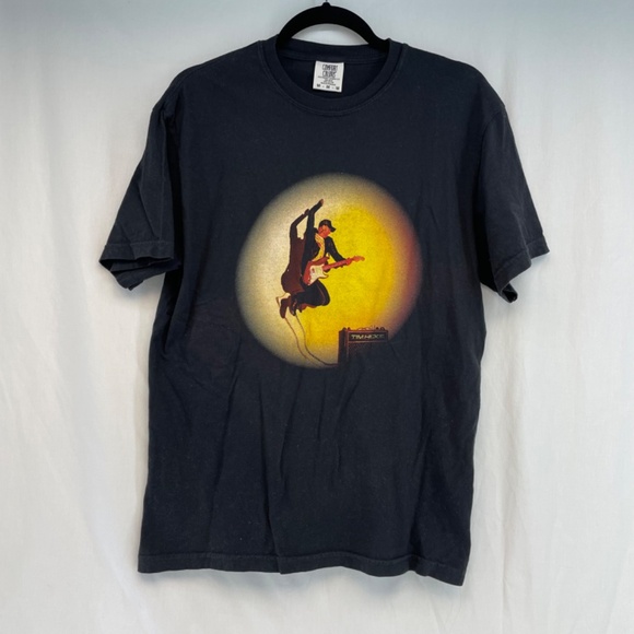 Tim Hicks Comfort Colors Graphic T-Shirt Black Unisex Size Medium - Picture 7 of 9